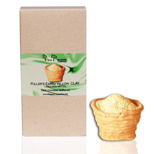 100% Natural Fullers Earth Yellow Clay Multani Mitti 100g