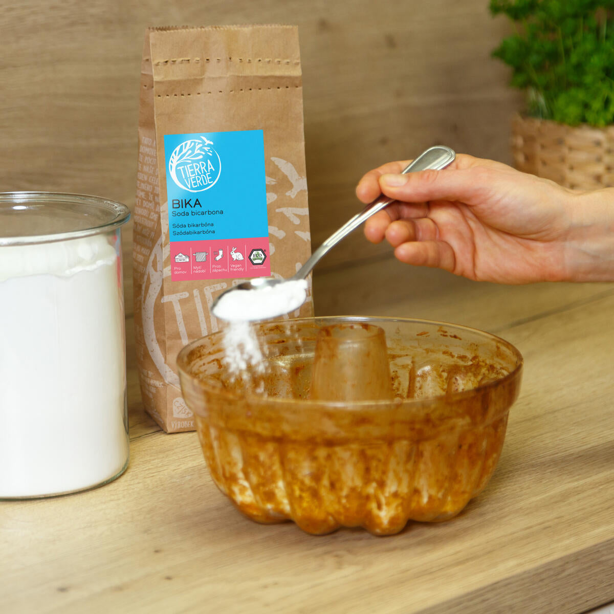 Baking soda (sodium bicarbonate) 1kg paper bag