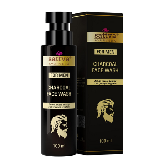 Mens Natural Charcoal Facewash 100ml