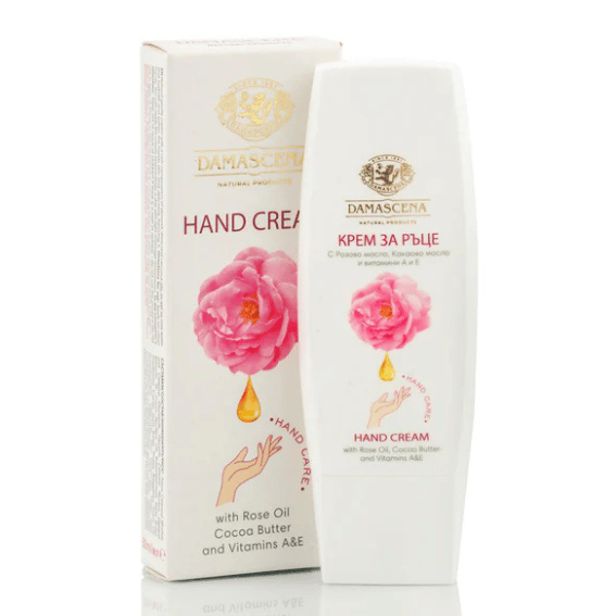 Damaskena Pure Hand Cream with Rose Oil & Coconut Oil 50ml