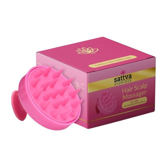 Ergonomic Scalp Massager Pink