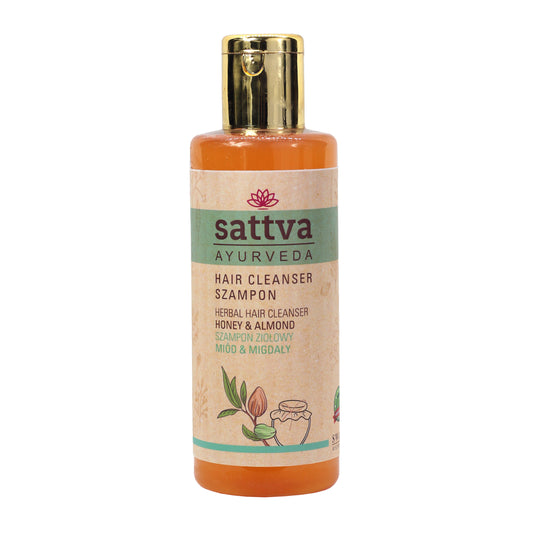 Shampoo naturale per capelli al miele e mandorle 210 ml