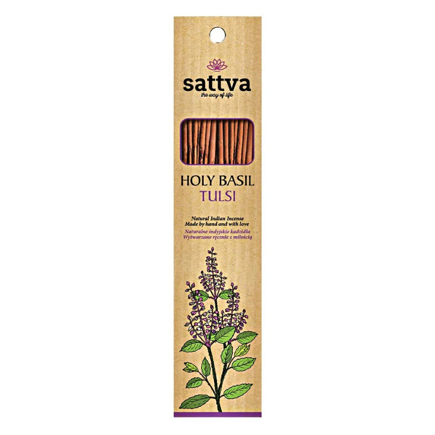 Incenso aromatico naturale TULSI (BASILICO SACRO) 15 pezzi