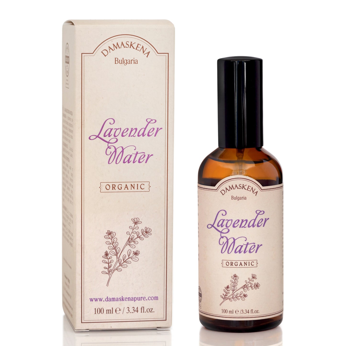 Damaskena Pure Organic Lavender Water - Hydrosol 100ml