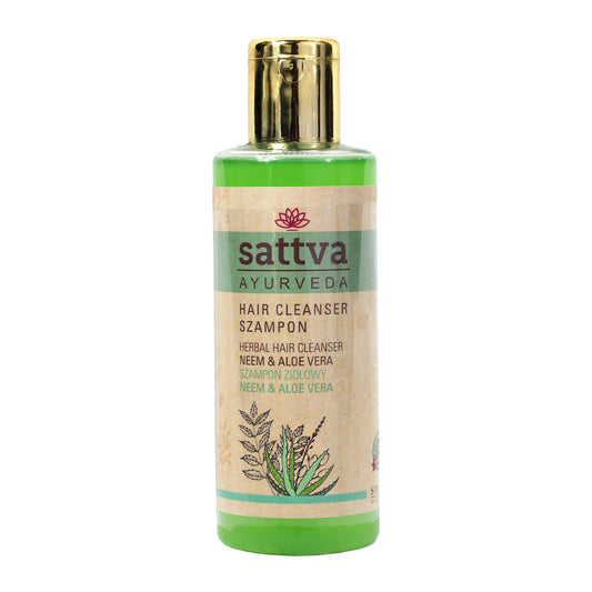 Shampoo naturale per capelli al neem e aloe vera 210 ml