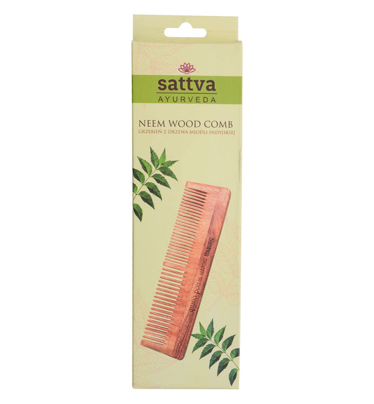 Neem Wood Comb dual 19cm