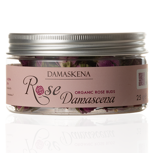 Damaskena Чистые органические сушеные бутоны дамасской розы 25г