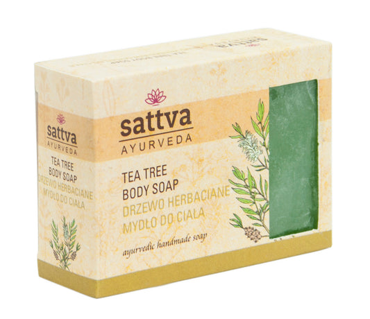 Sapone ayurvedico artigianale - TEA TREE 125g