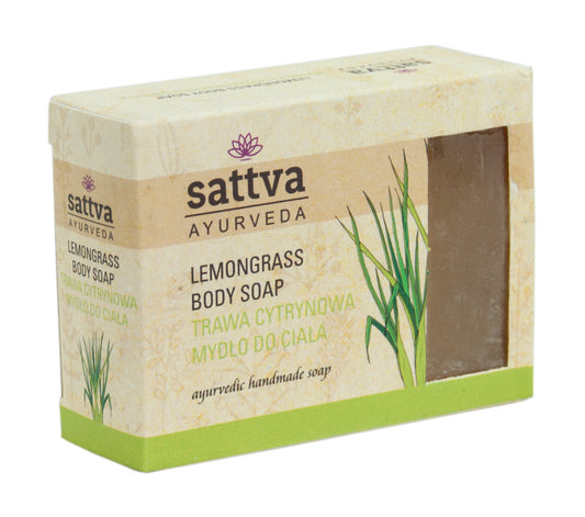 Sapone ayurvedico artigianale - LEMONGRASS 125g