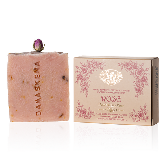 Damaskena Pure Natural Soap with Bulgarian ROSE Absolute 110g