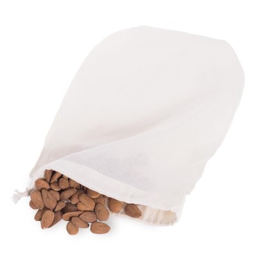 Organic cotton Bag for making plant-based milk 30x22x12 cm