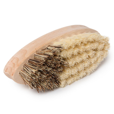 Wooden vegetable brush