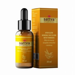 Face serum with Turmeric Ayur Glow Mineral El...